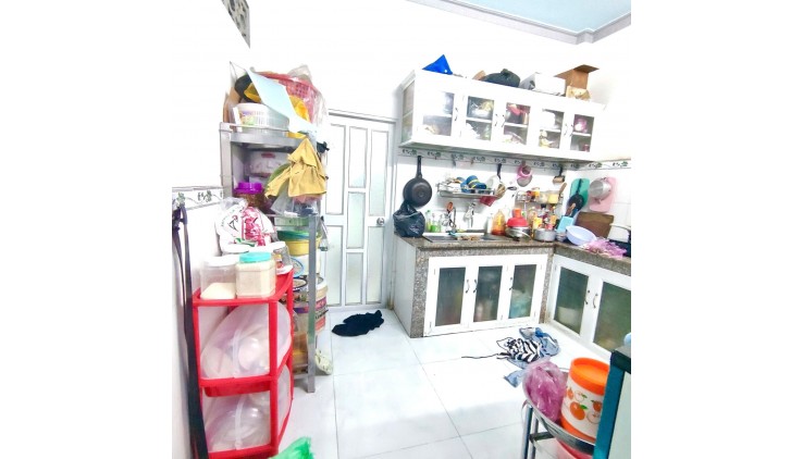 CHỈ 2.6TỶ -NHÀ 42M2 HẺM THẲNG 1 TRỤC RA HIỆP THÀNH 13 Q12 KHU DÂN CƯ SẦM UẤT, HẺM 4M